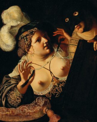 An allegory of the sense of sight by Pseudo Caroselli