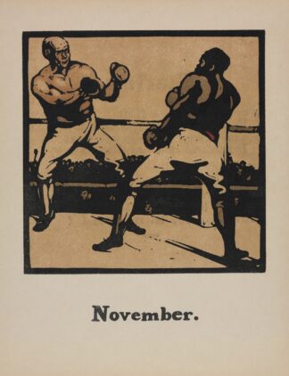 An Almanac of Twelve Sports; Boxing by William Nicholson