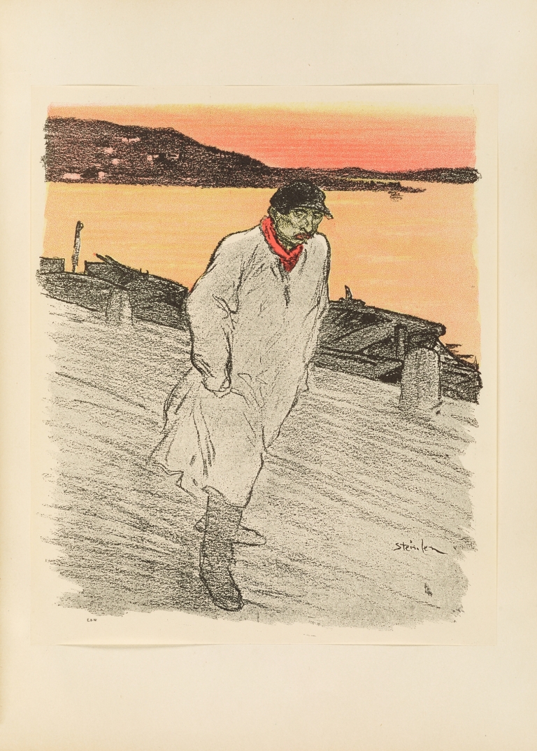 An Apache by Théophile Alexandre Steinlen