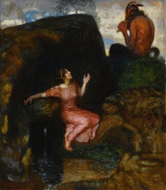 An Der Quelle by Franz von Stuck