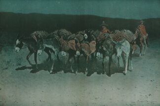 An early start for market by Frederic Remington