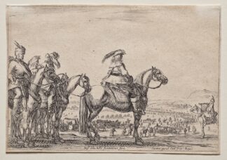 An Enemy on the March by Stefano Della Bella