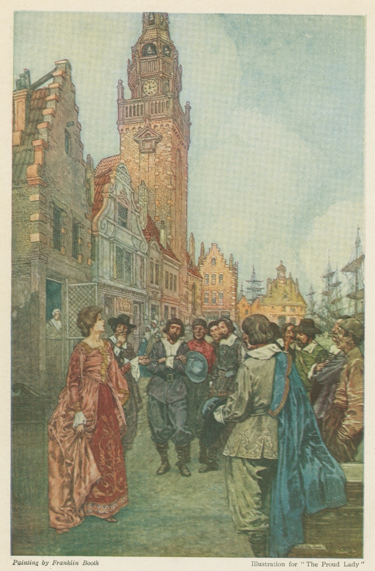 ‘And he who bringeth me home the best, with that man will I wed’ by Franklin Booth