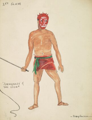 Androcles and the Lion: 1st Slave by Perry Watkins