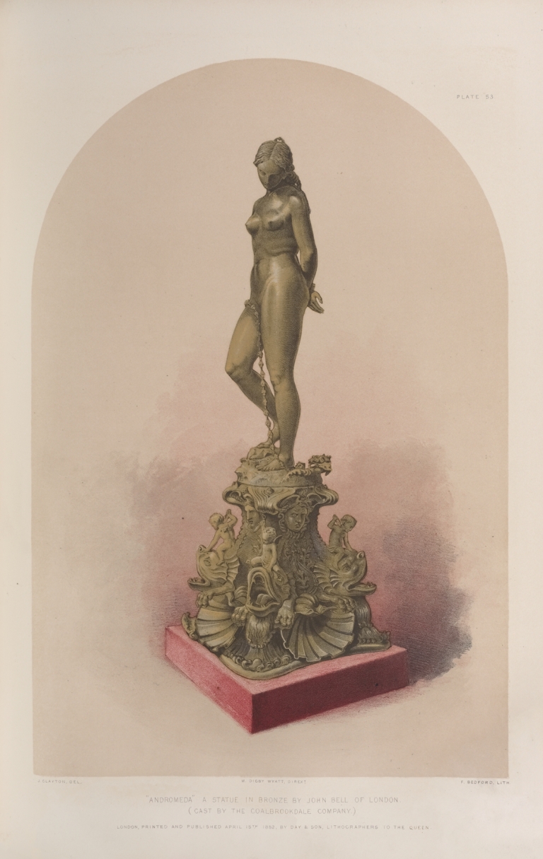 Andromeda – a statue in bronze by Matthew Digby Wyatt