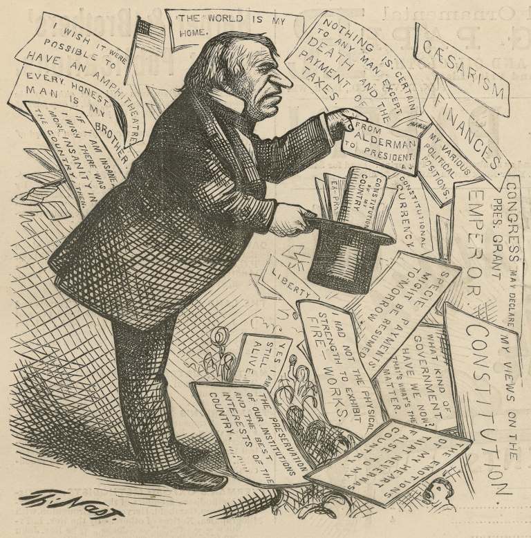 Andy still lives, and is at his old tricks by Thomas Nast