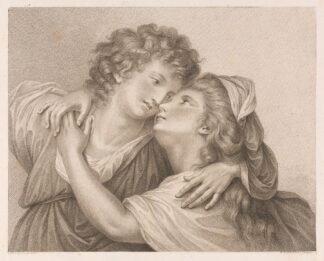 Angelica And Medora by Giovanni Battista Cipriani