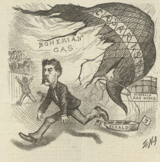 Another inflated power burst by Thomas Nast