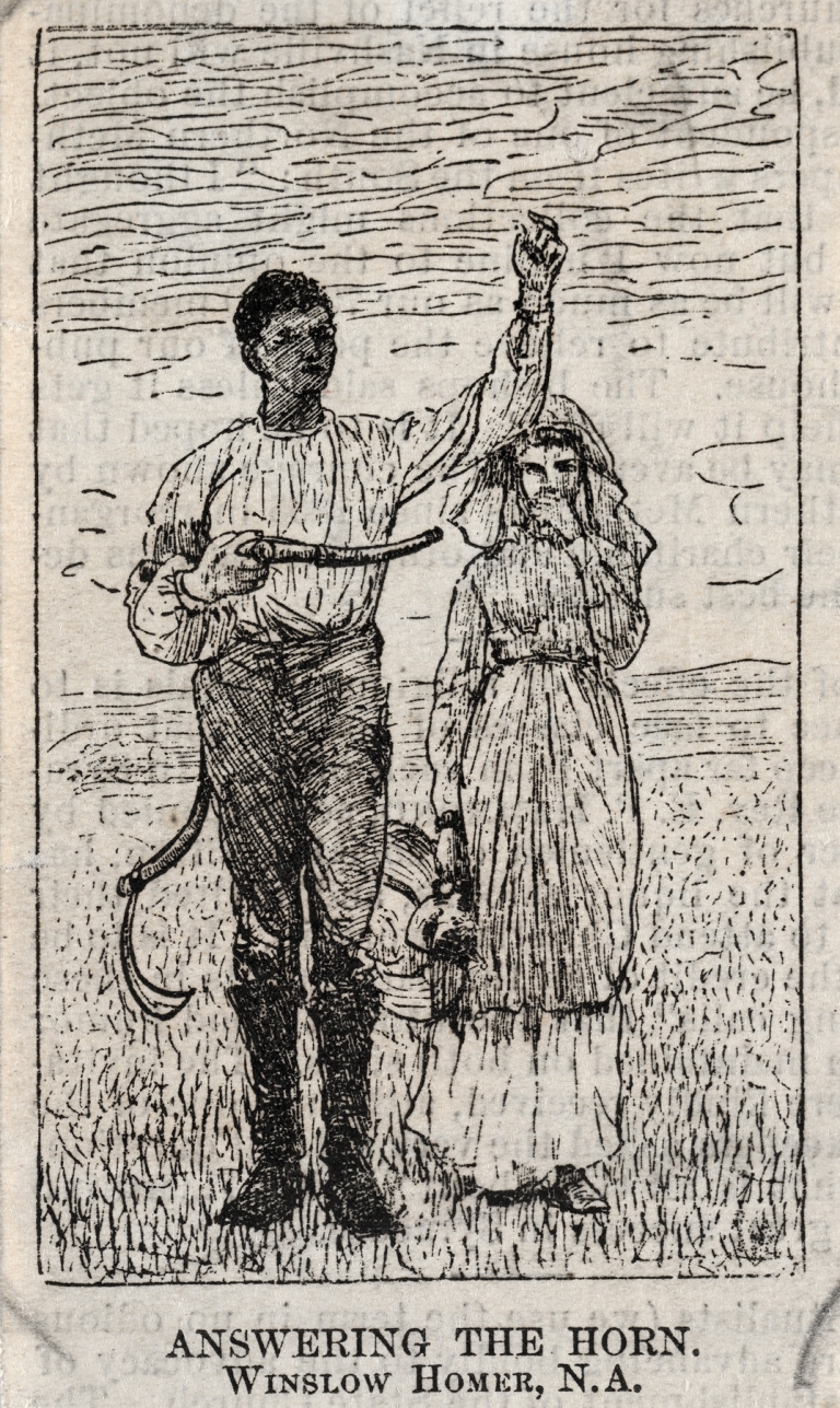 Answering the Horn by Winslow Homer