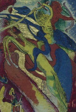Apocalyptic Riders I by Wassily Kandinsky