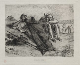 Arabes d’Oran by Eugène Delacroix