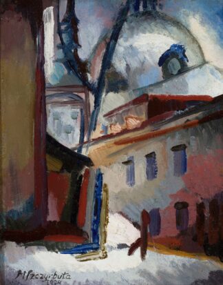 Architecture of a small town by Marian Szczyrbuła