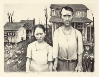 Arkansas sharecropper and wife by Bernarda Bryson
