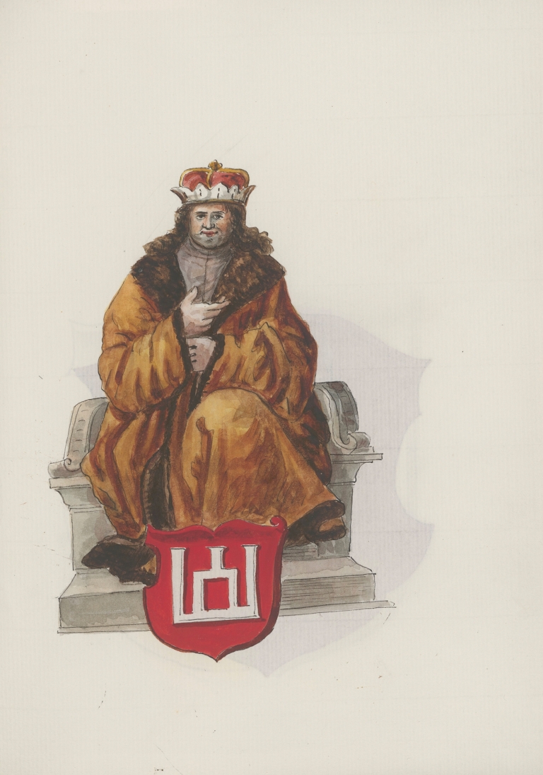 Arma Regni et baronum Poloniae ac M. D. Lithuaniae Pl.145 by Boleslaw Starzyński