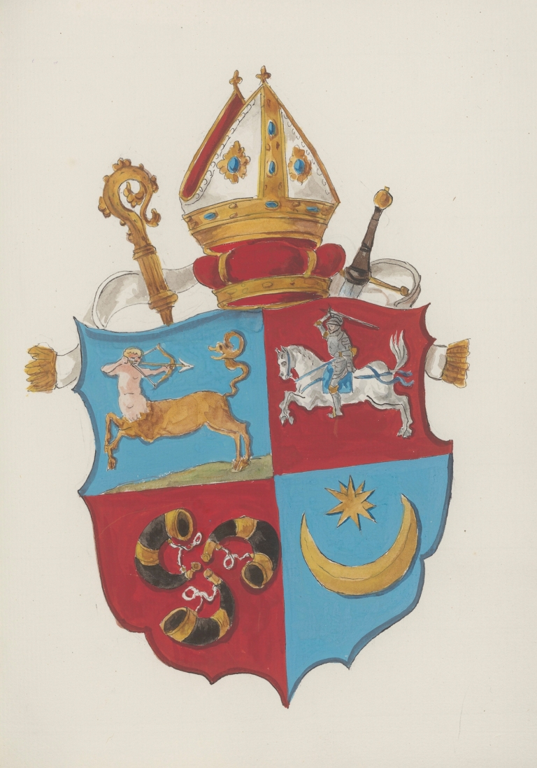 Arma Regni et baronum Poloniae ac M. D. Lithuaniae Pl.171 by Boleslaw Starzyński