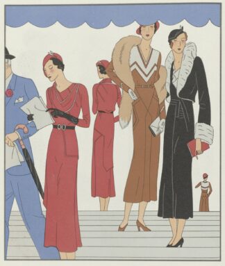 Art – Goût – Beauté, Feuillets de l’ élégance féminine, Novembre 1931, No. 135, 12e Année, p. 20 by Anonymous