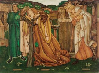 Arthur at Camelyard by Edgar W. Davies