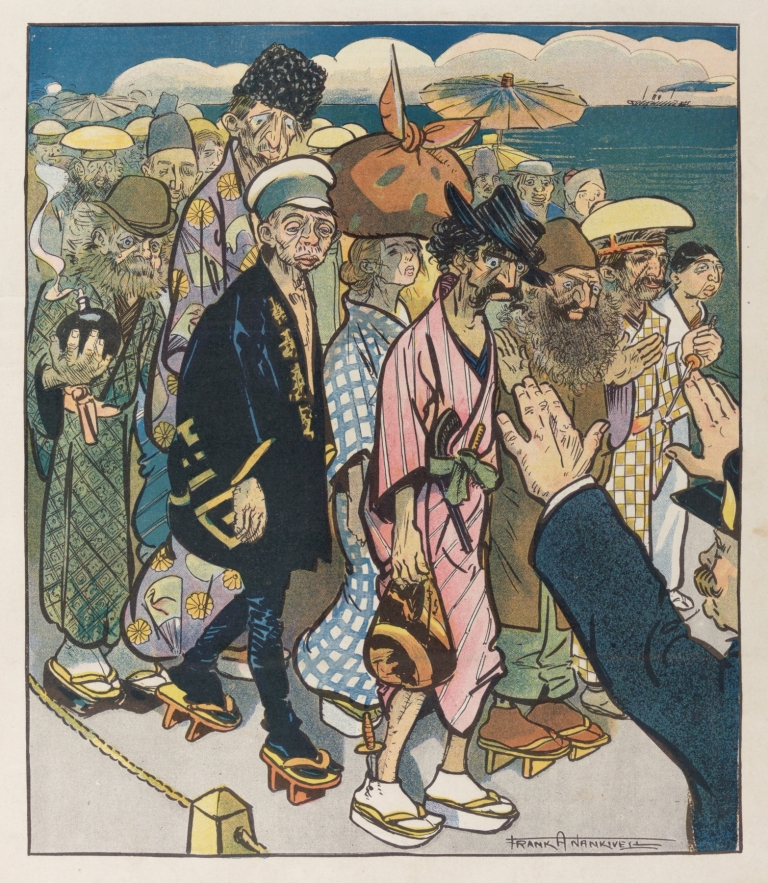 As to Japanese exclusion by Frank Arthur Nankivell