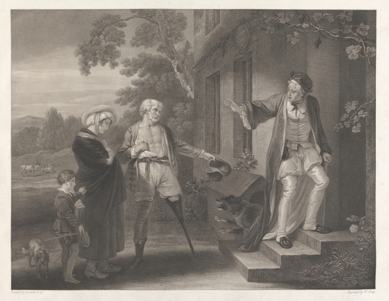 As You Like It; Act II, Scene VII; The Seven Ages Man by Robert Smirke