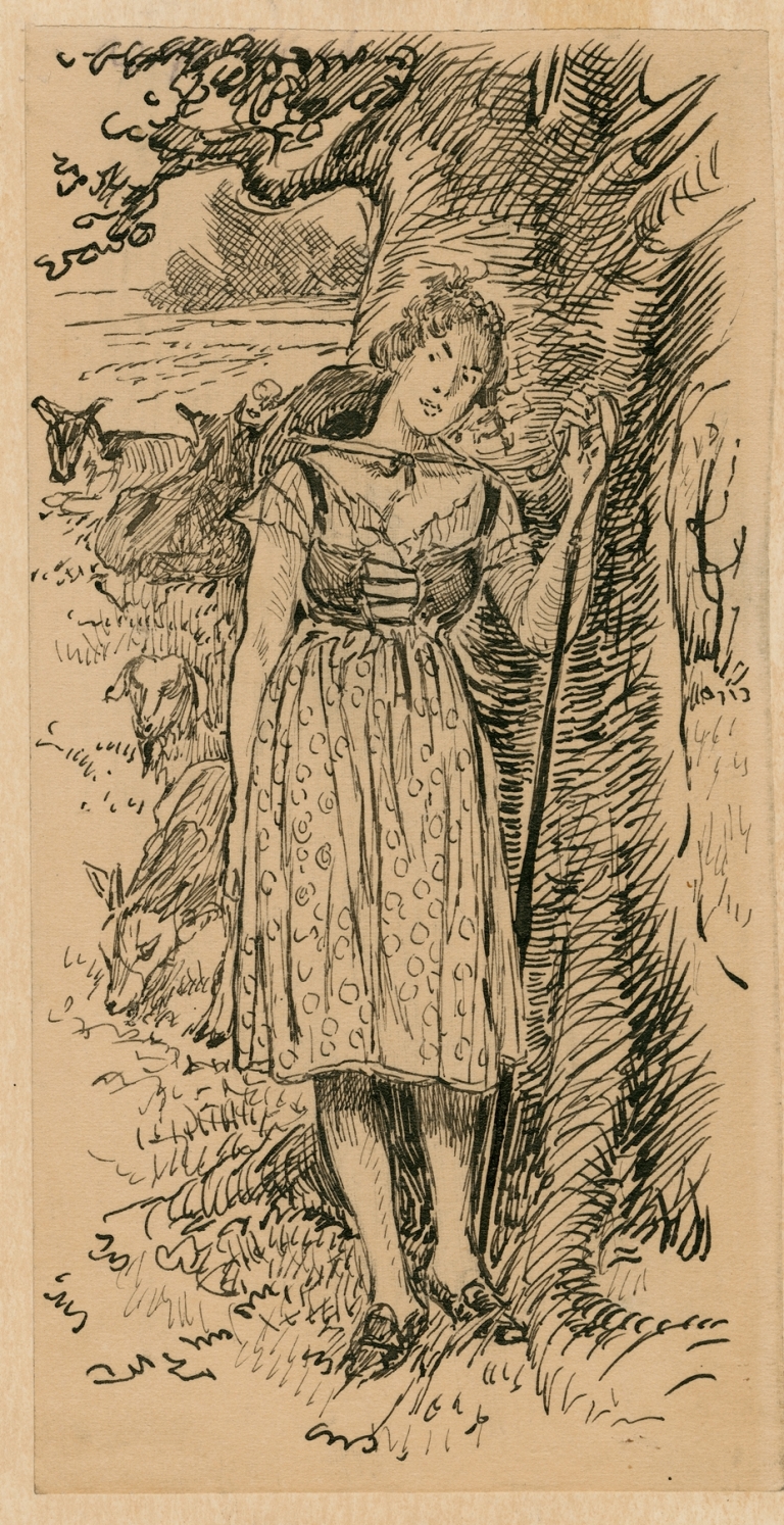 As you like it, Audrey by Louis Rhead