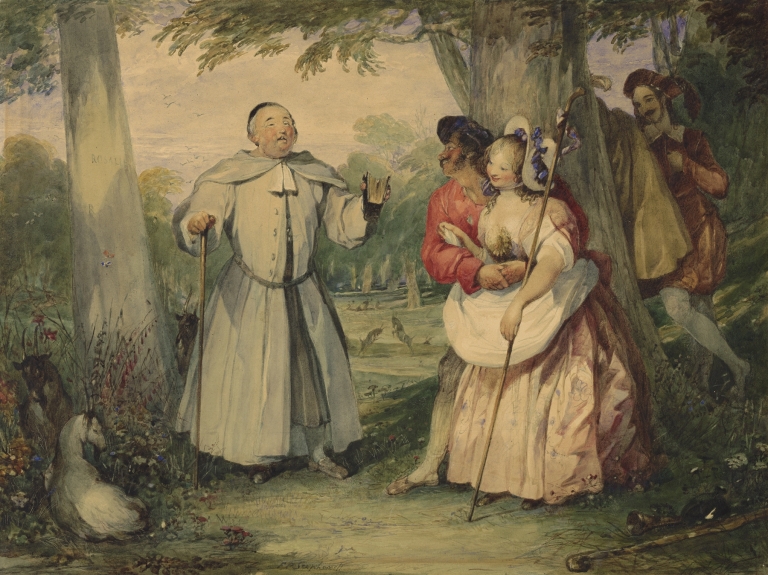 As you like it, III, 3 by Francis Philip Stephanoff