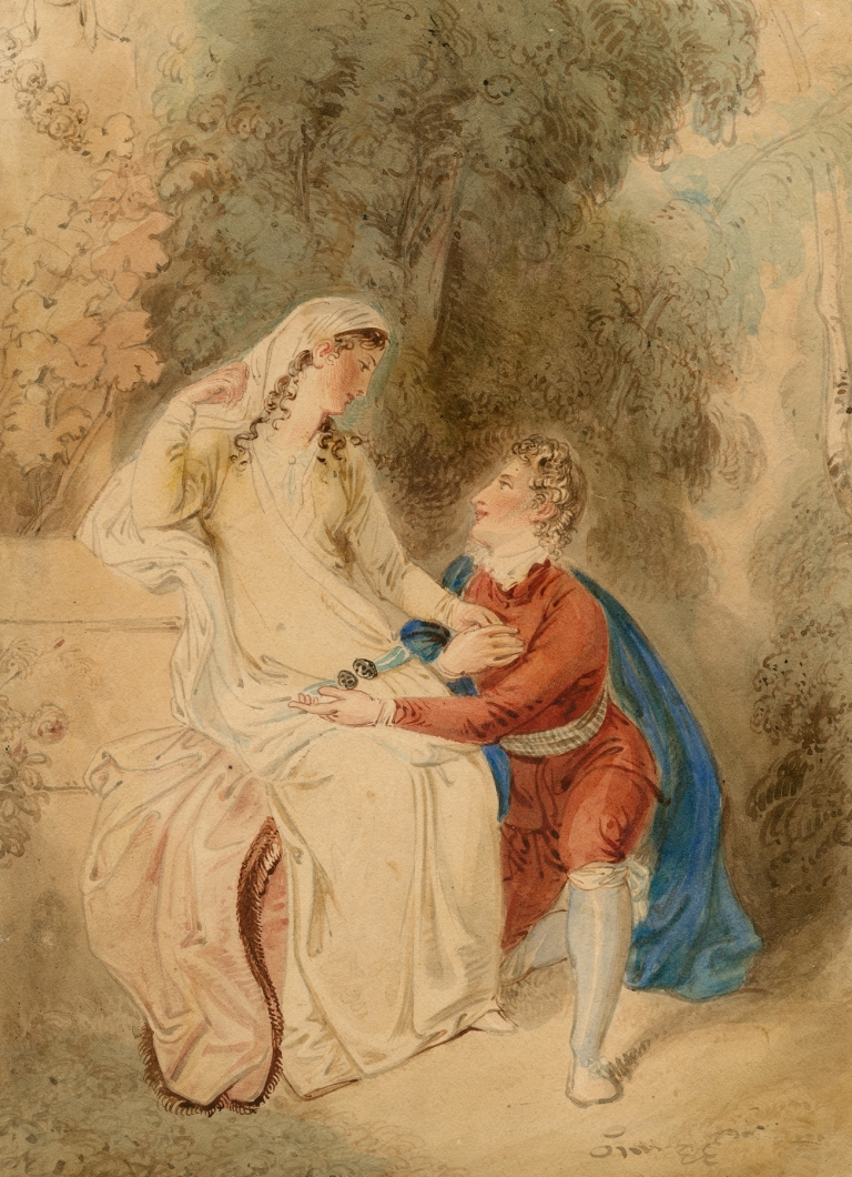 As you like it, V, 4 by Francis Philip Stephanoff
