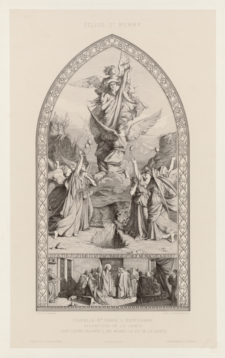 Assomption de la sainte Saint Zozime by William Haussoullier