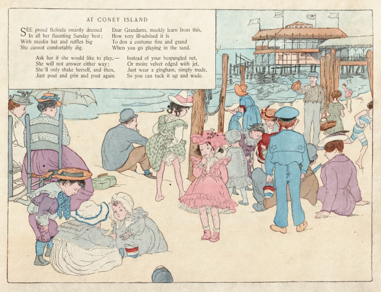 At Coney Island by Ethel Mars