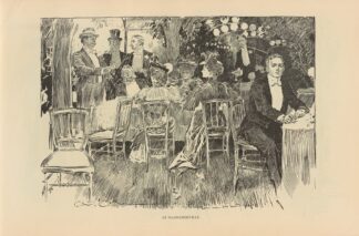 At D’Armenonville by Charles Dana Gibson