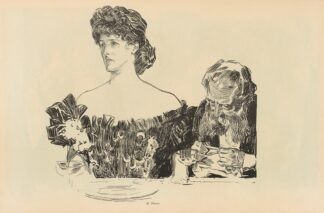 At Dinner by Charles Dana Gibson