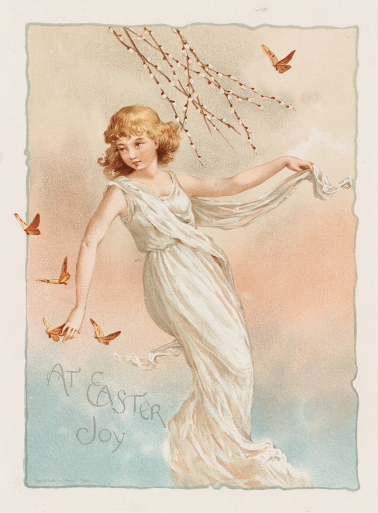 At Easter Joy by Louis Prang & Co.