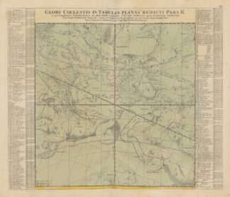 Atlas Coelestis Pl.21 by Johann Gabriel Doppelmayr