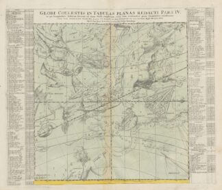 Atlas Coelestis Pl.23 by Johann Gabriel Doppelmayr