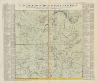 Atlas Coelestis Pl.24 by Johann Gabriel Doppelmayr
