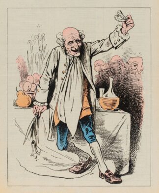 Au banquet de Chambord by André Gill