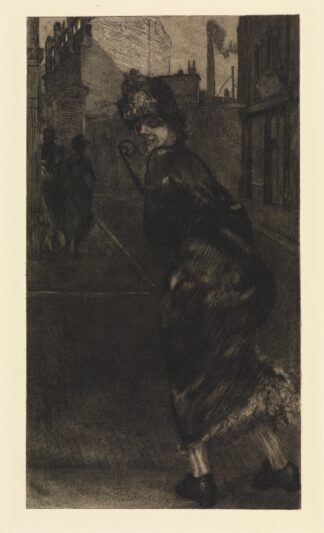 Auf der Strasse by Max Klinger