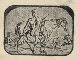 Aufsteigender Reiter by Albert Welti