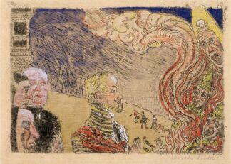 Auto-da-fe by James Ensor