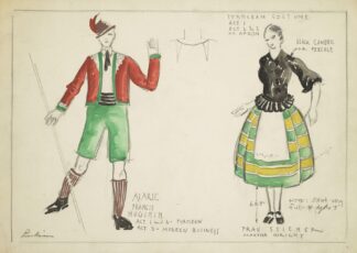 Autumn Crocus: Alaric and Frau Stiener by William Perkins