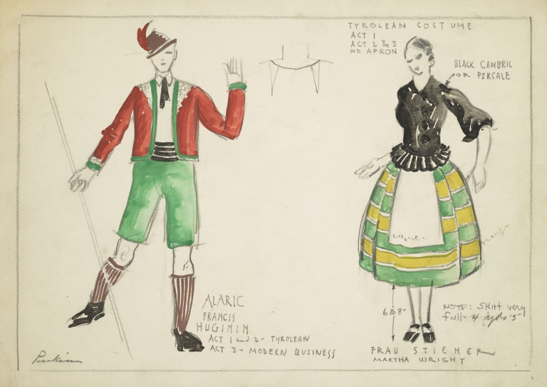 Autumn Crocus: Alaric and Frau Stiener by William Perkins