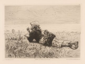 Avant la pèche by Pierre-Célestin Billet