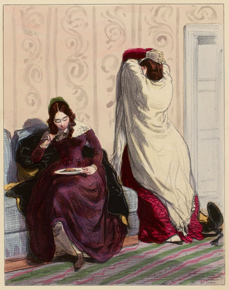 Avoir perdu ses plus belles années, tout ce qu’on avait d’illusion, de simplicité de coeur, beauté. jeunesse by Paul Gavarni