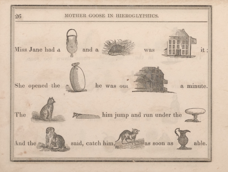 Bag, Mouse, Inn, Bag, Inn, Cat, Saw, Table, Dog, Puss, Ewer by Sherman & Co.