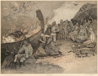 Balders Bålfærd by Louis Moe