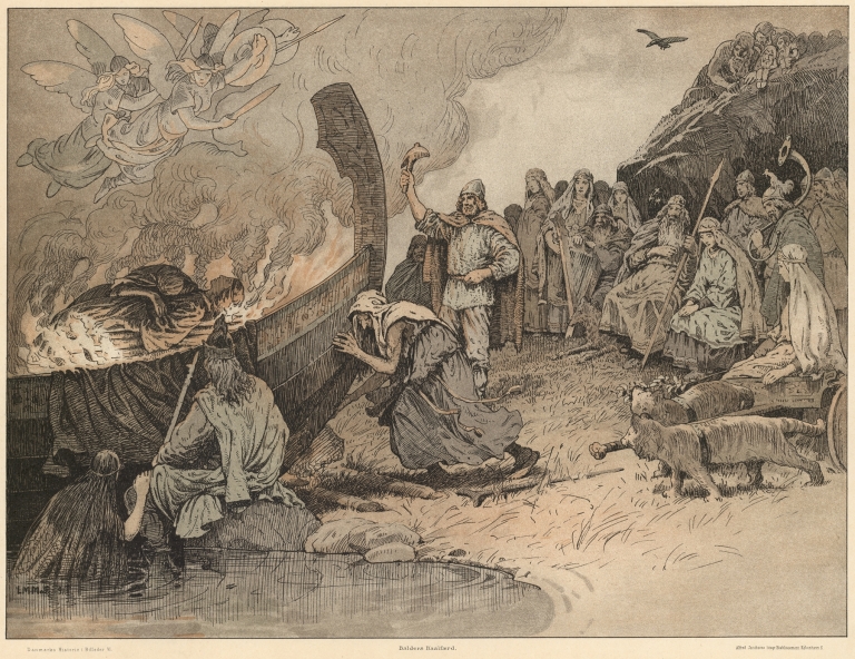 Balders Bålfærd by Louis Moe