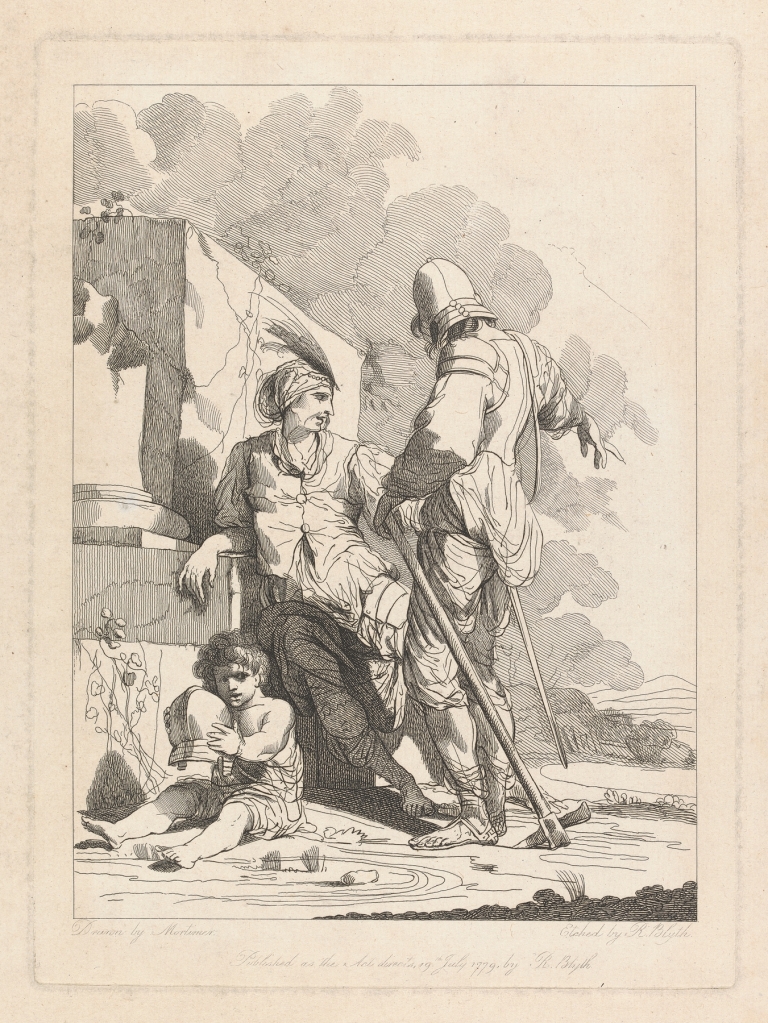 Banditti Conversing by John Hamilton Mortimer