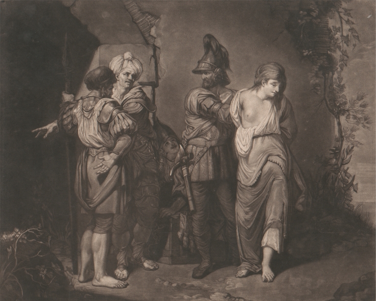 Banditti with a Captive by John Hamilton Mortimer