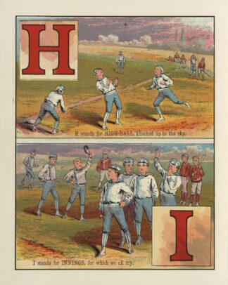Baseball A B C Pl.06 by McLoughlin Bros