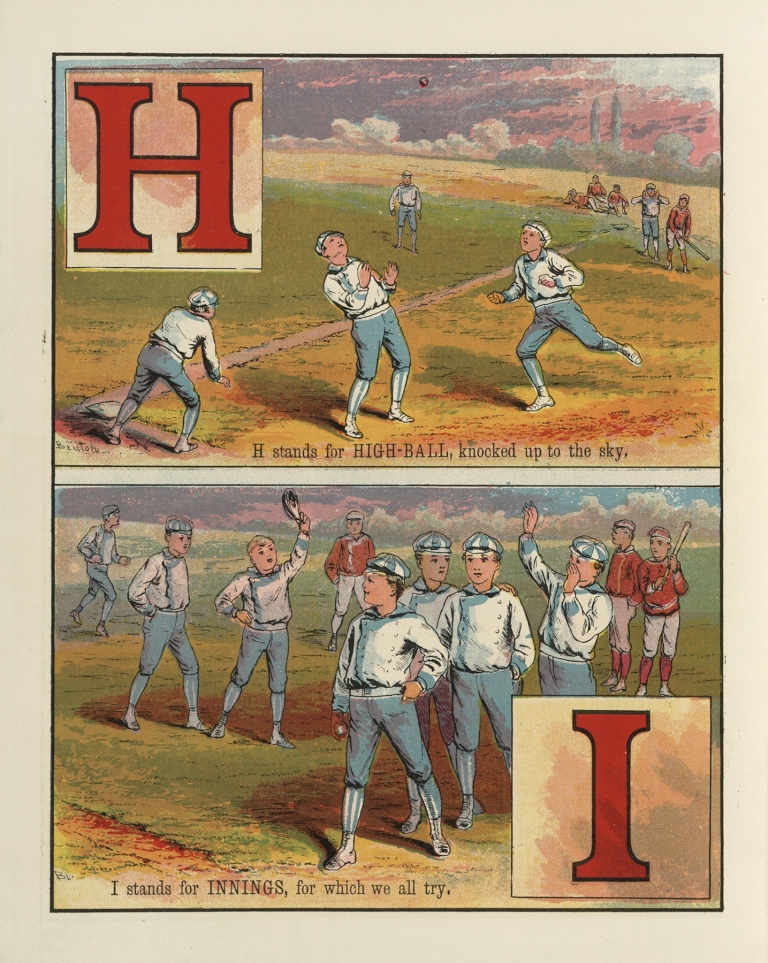 Baseball A B C Pl.06 by McLoughlin Bros