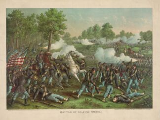 Battle of Wilson’s Creek–Aug. 10, 1861 by Kurz & Allison